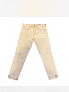 Banana Republic Cream Premium Denim